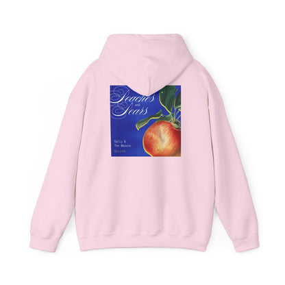 Peaches and Pears Botanical Garden Illustration Hoodie
