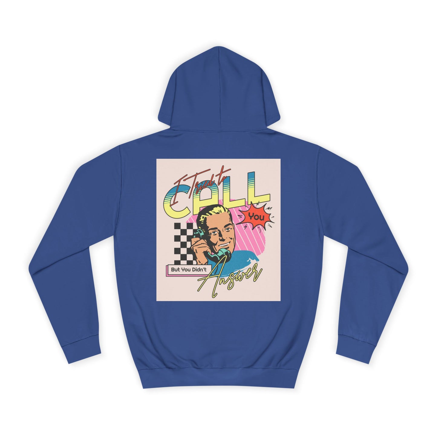'Call You' Pop Art Graphic Hoodie