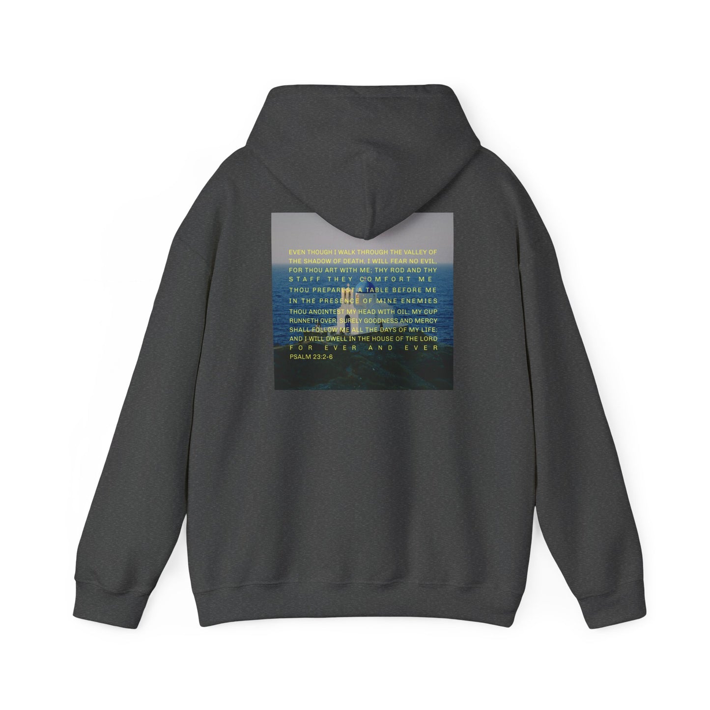 Psalm 23 Bible Quote Hoodie