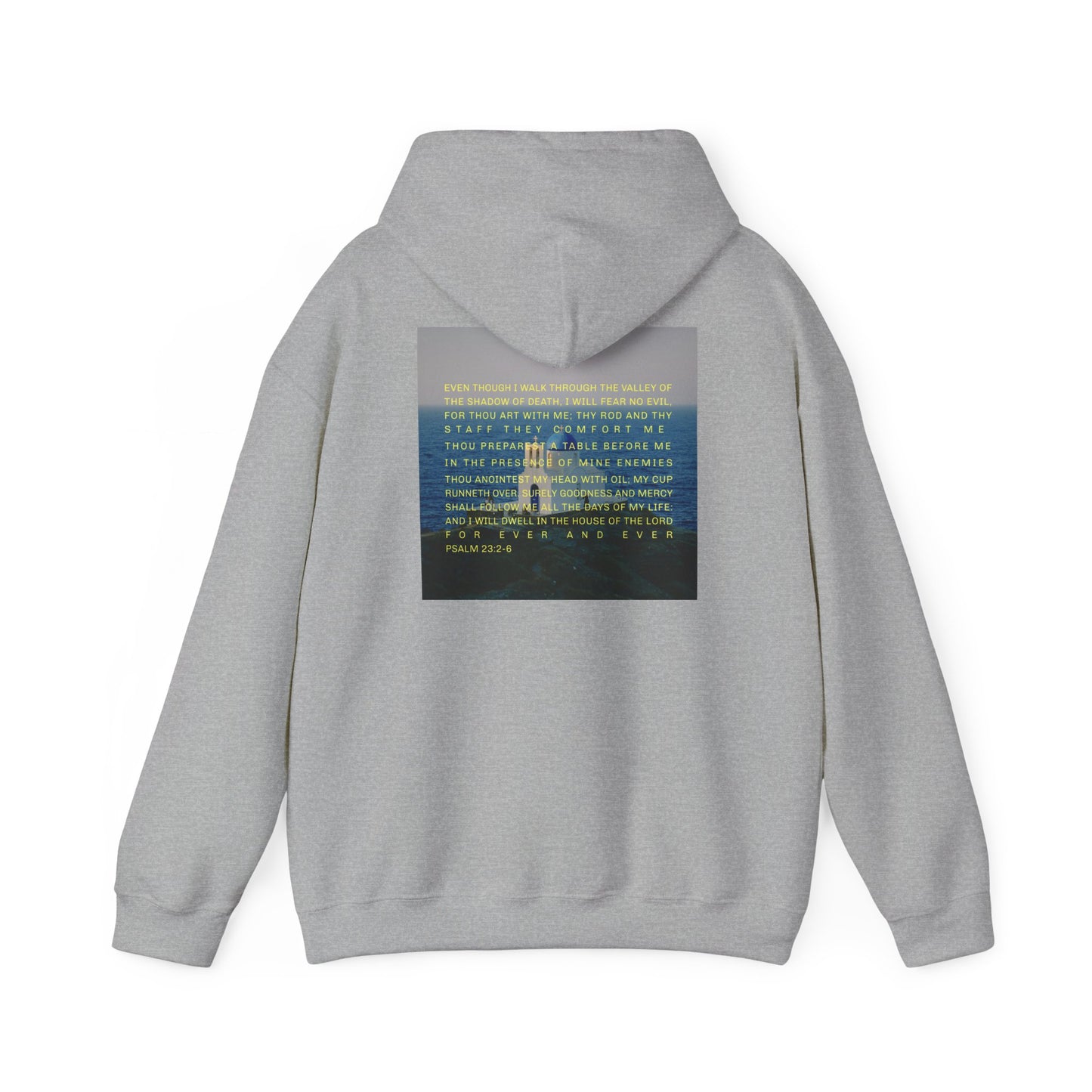 Psalm 23 Bible Quote Hoodie