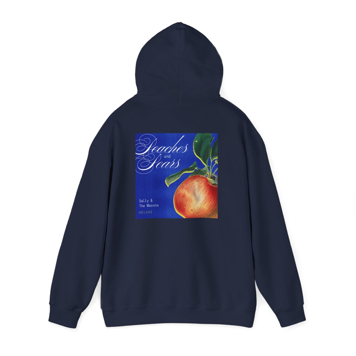 Peaches and Pears Botanical Garden Illustration Hoodie
