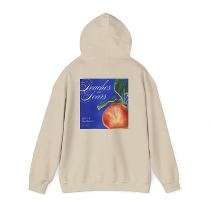 Peaches and Pears Botanical Garden Illustration Hoodie