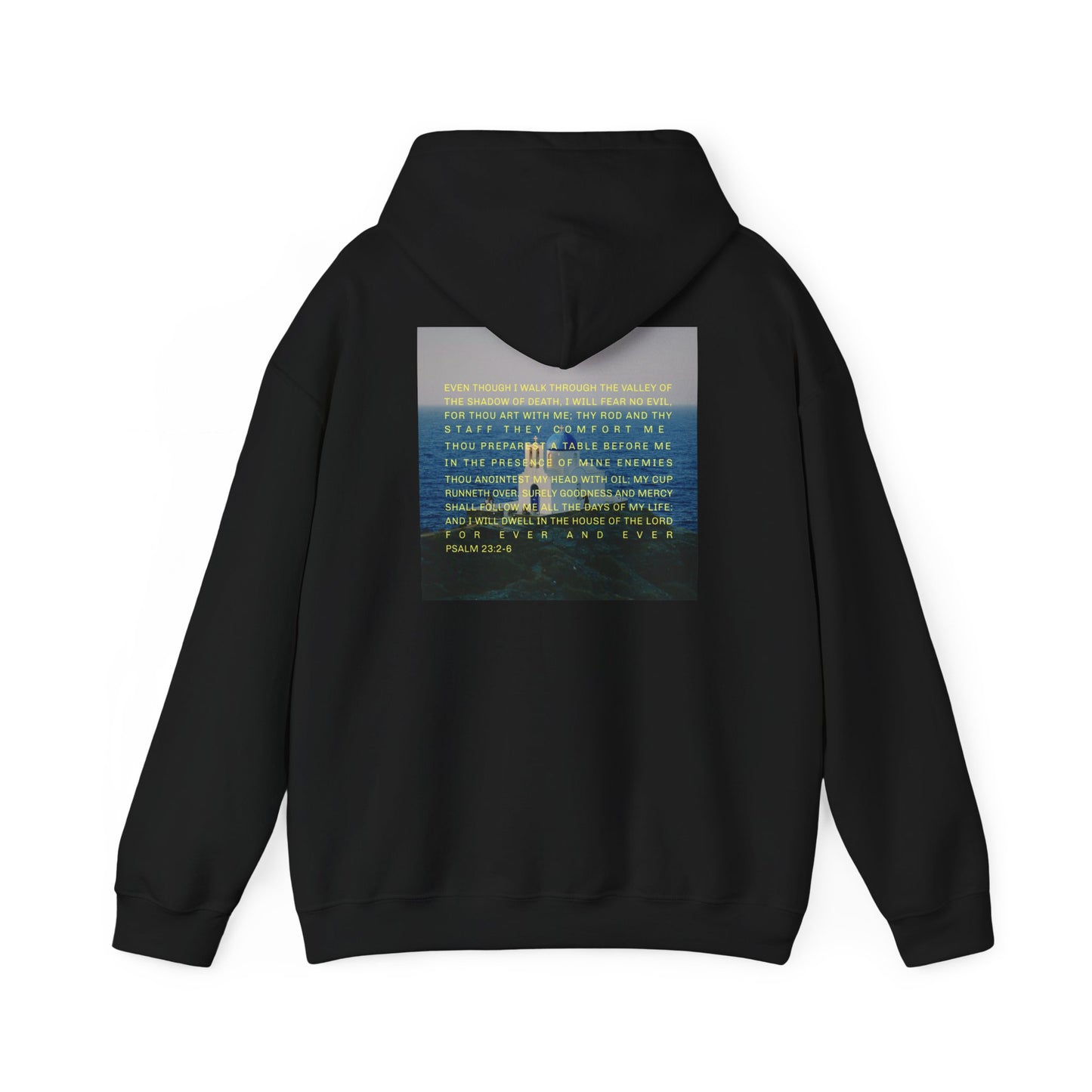 Psalm 23 Bible Quote Hoodie