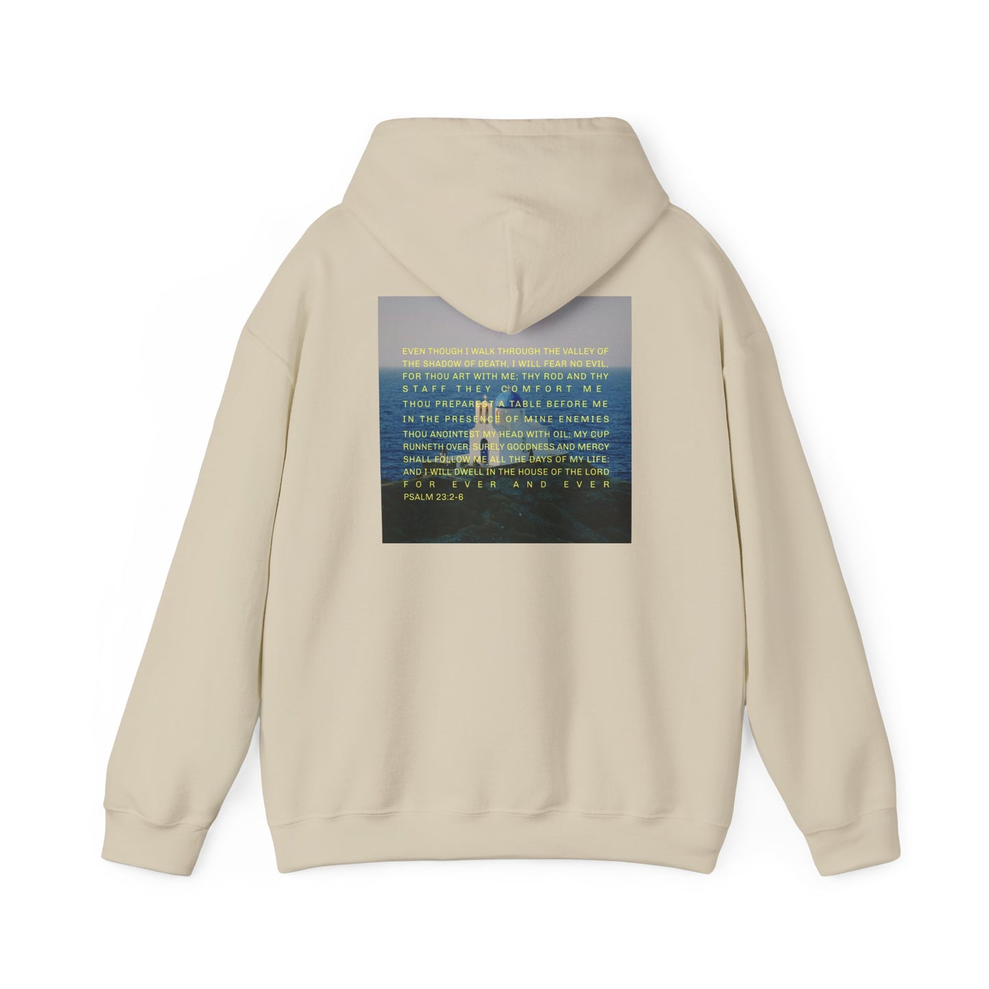 Psalm 23 Bible Quote Hoodie