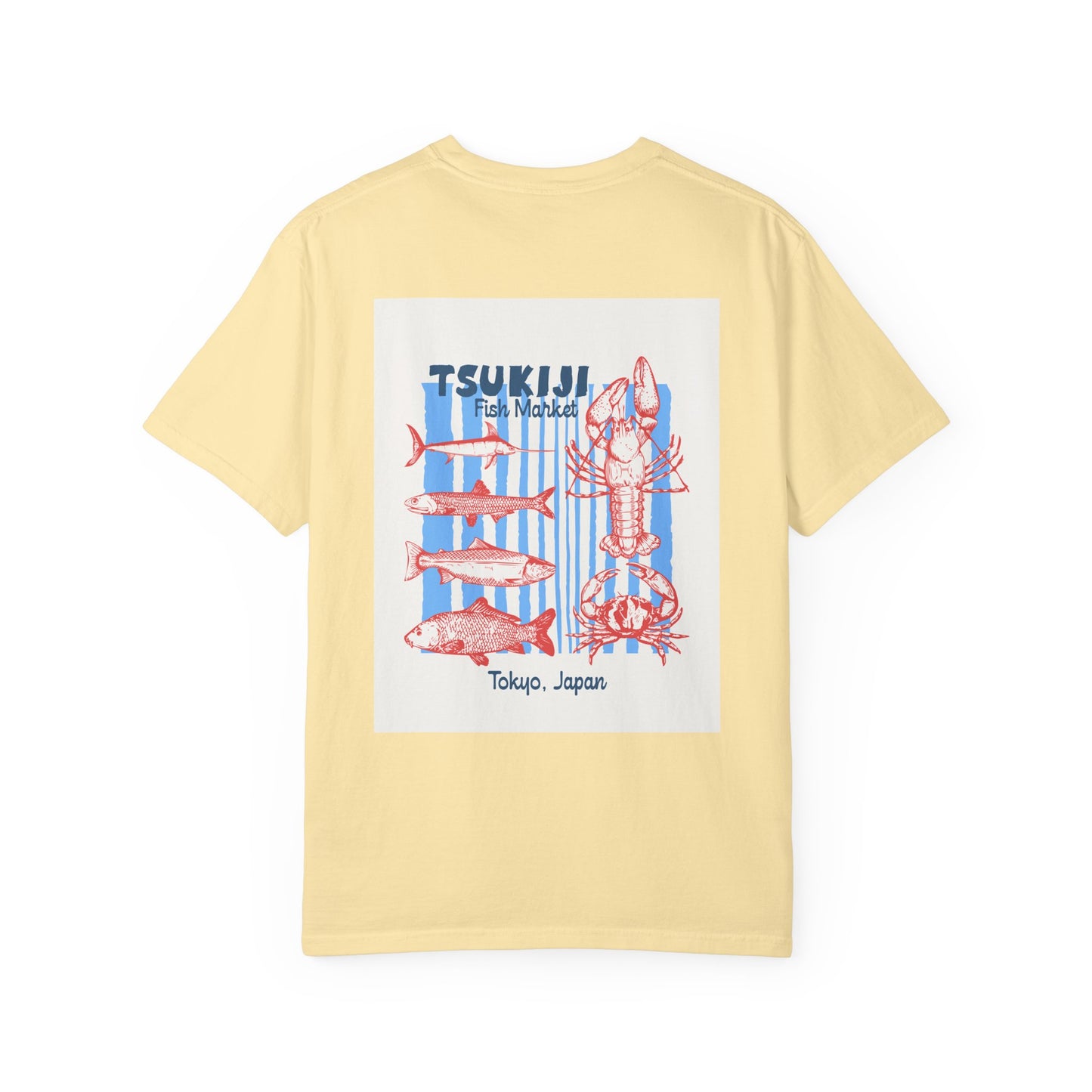Tsukiji Fish Market Seafood Graphic T-Shirt