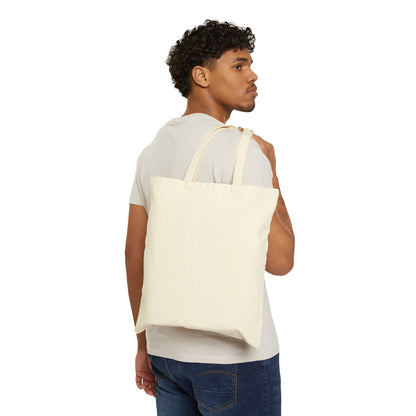 Peaches and Pears Illustration Canvas Tote Bag