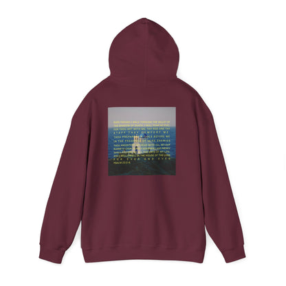 Psalm 23 Bible Quote Hoodie