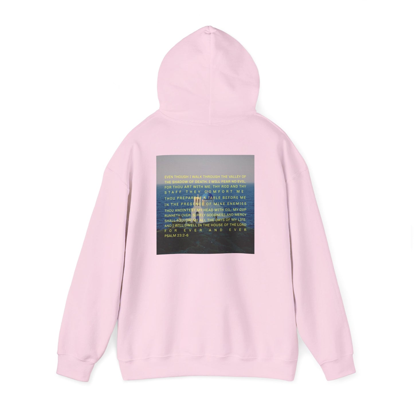 Psalm 23 Bible Quote Hoodie