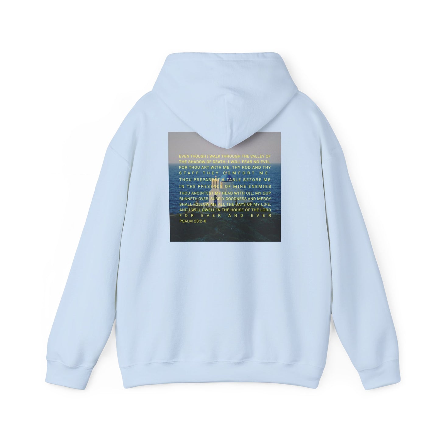 Psalm 23 Bible Quote Hoodie