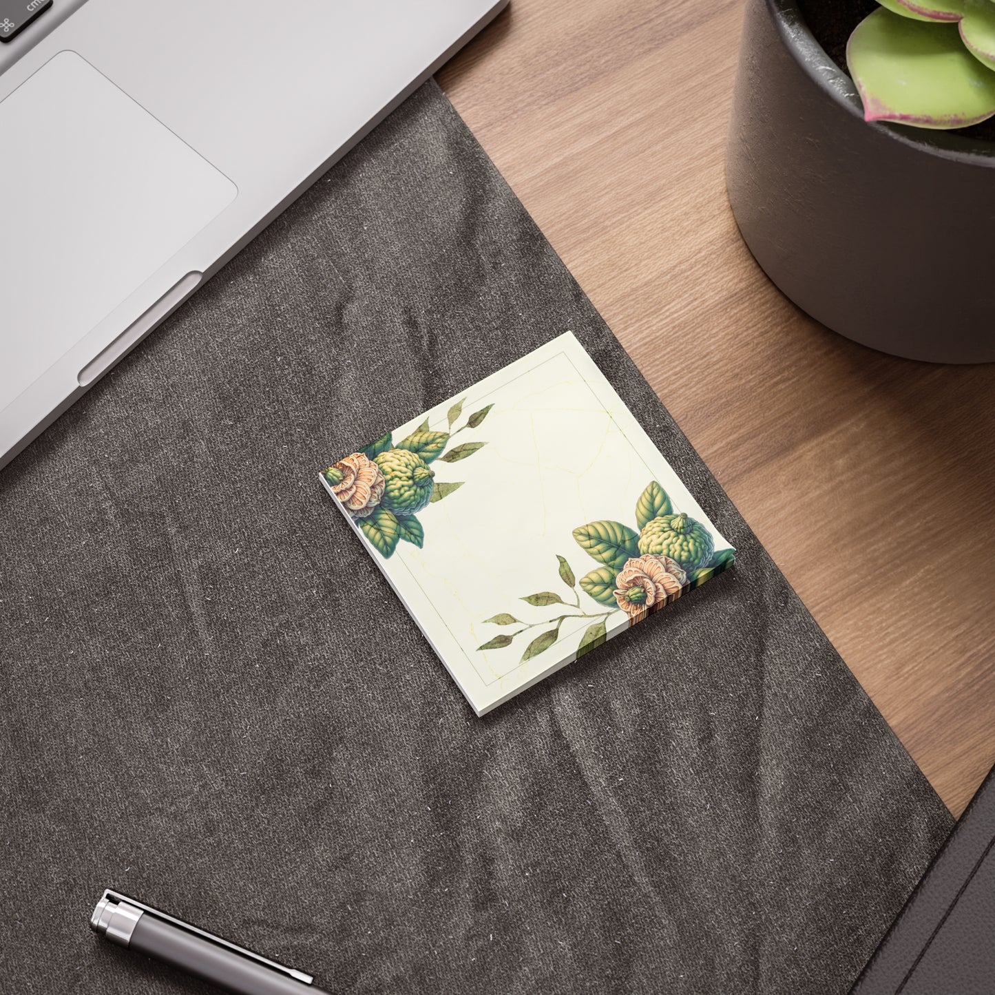 Beautiful Floral Post-it Notes | Botanical French Toile Stationery, Wedding Planner, Decorative Sticky Memo Pads, Gift for Her Best Seller