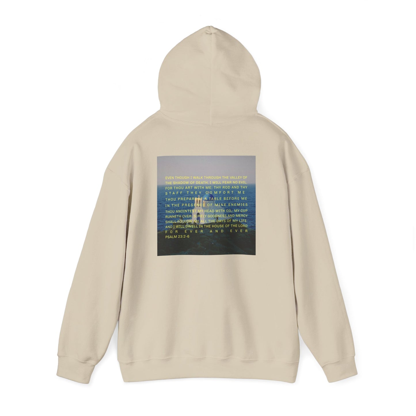Psalm 23 Bible Quote Hoodie