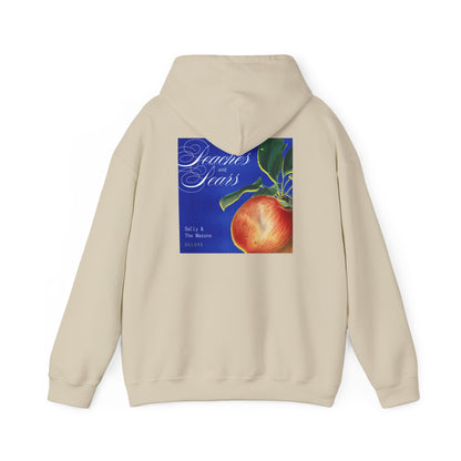 Peaches and Pears Botanical Garden Illustration Hoodie