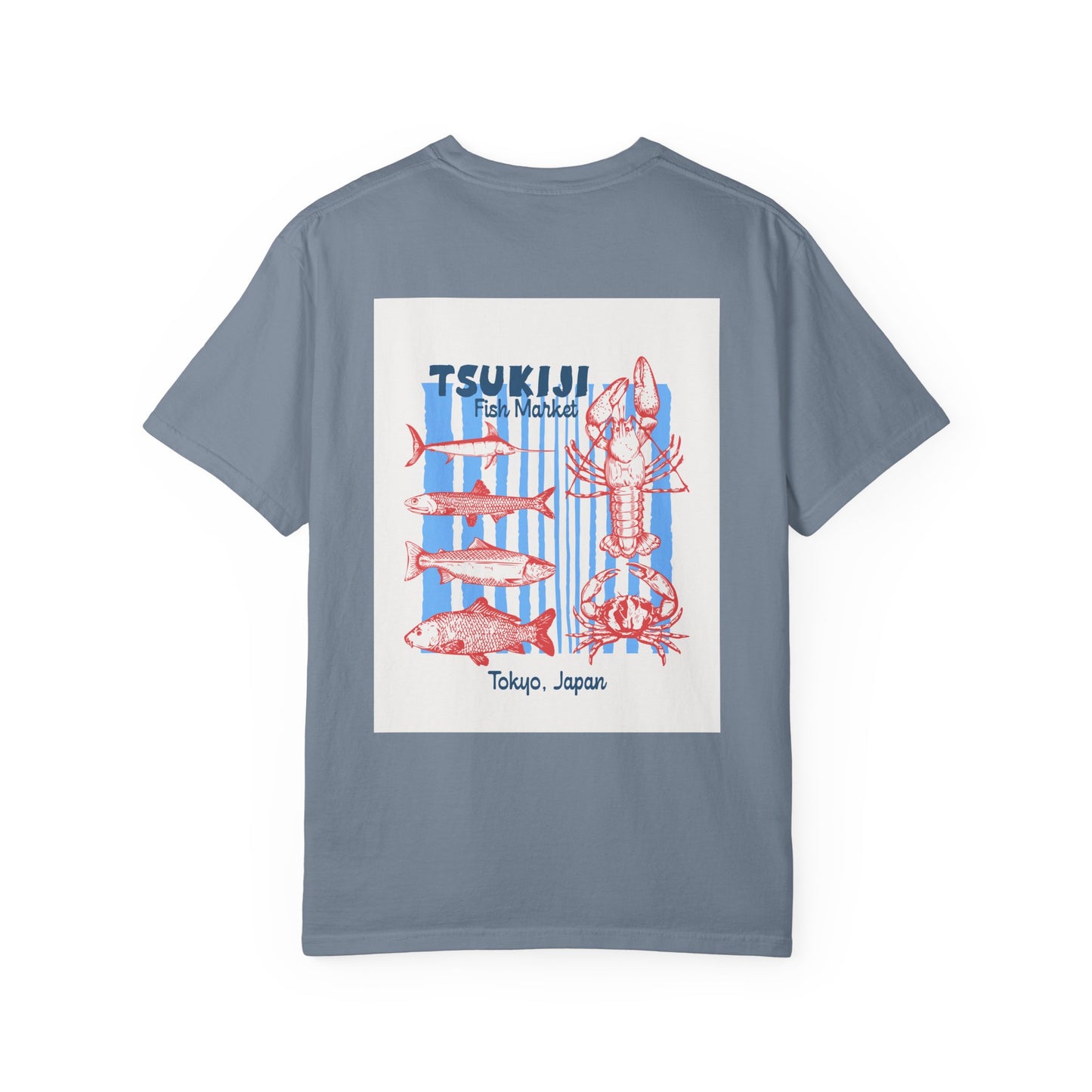 Tsukiji Fish Market Seafood Graphic T-Shirt