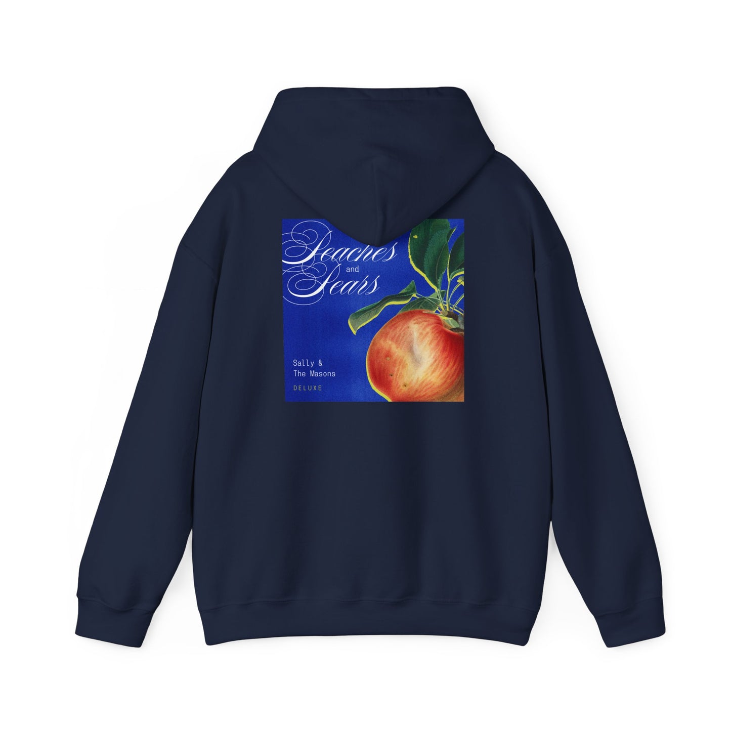 Peaches and Pears Botanical Garden Illustration Hoodie