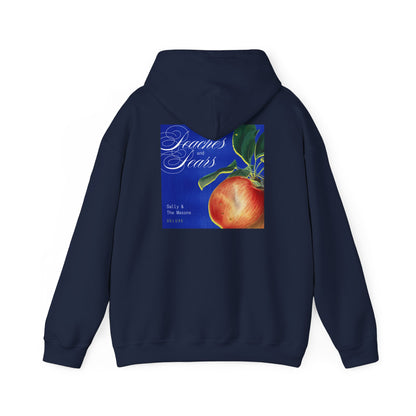 Peaches and Pears Botanical Garden Illustration Hoodie