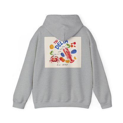Tri Delta Sorority Hoodie | Delta Delta Delta Sisterhood Coastal Graphic Design