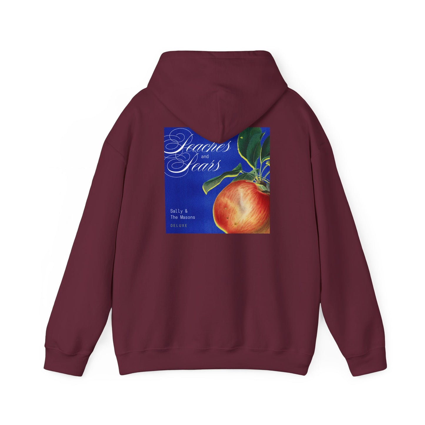 Peaches and Pears Botanical Garden Illustration Hoodie
