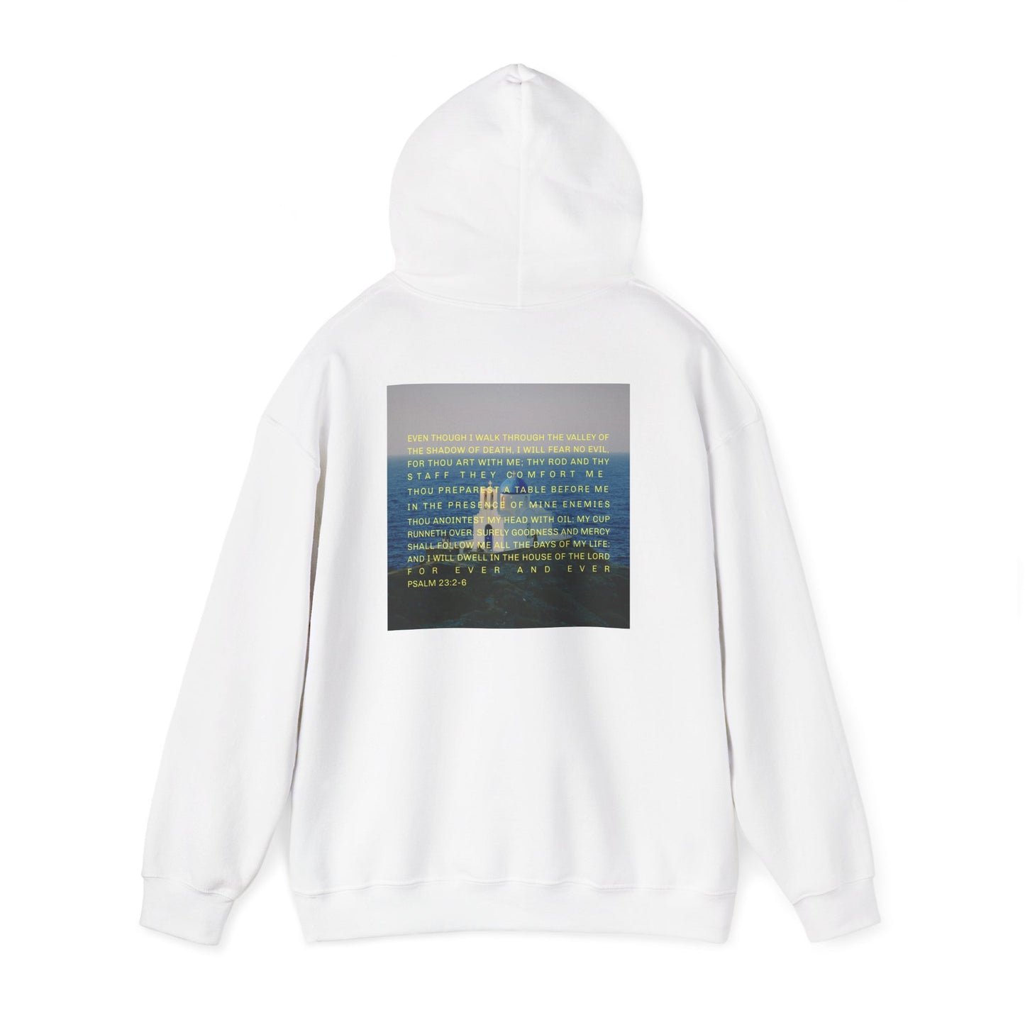 Psalm 23 Bible Quote Hoodie