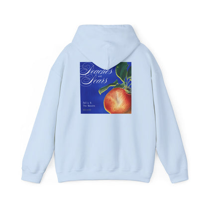 Peaches and Pears Botanical Garden Illustration Hoodie