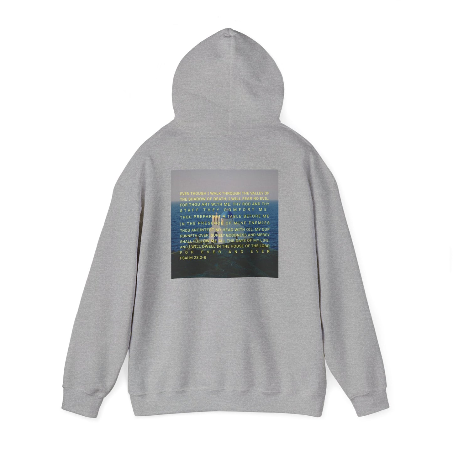 Psalm 23 Bible Quote Hoodie