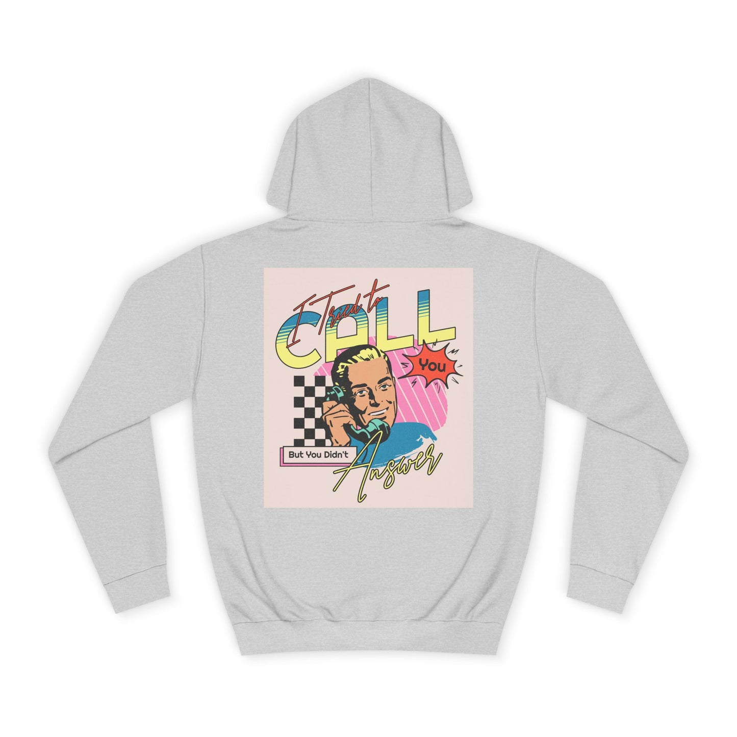 'Call You' Pop Art Graphic Hoodie
