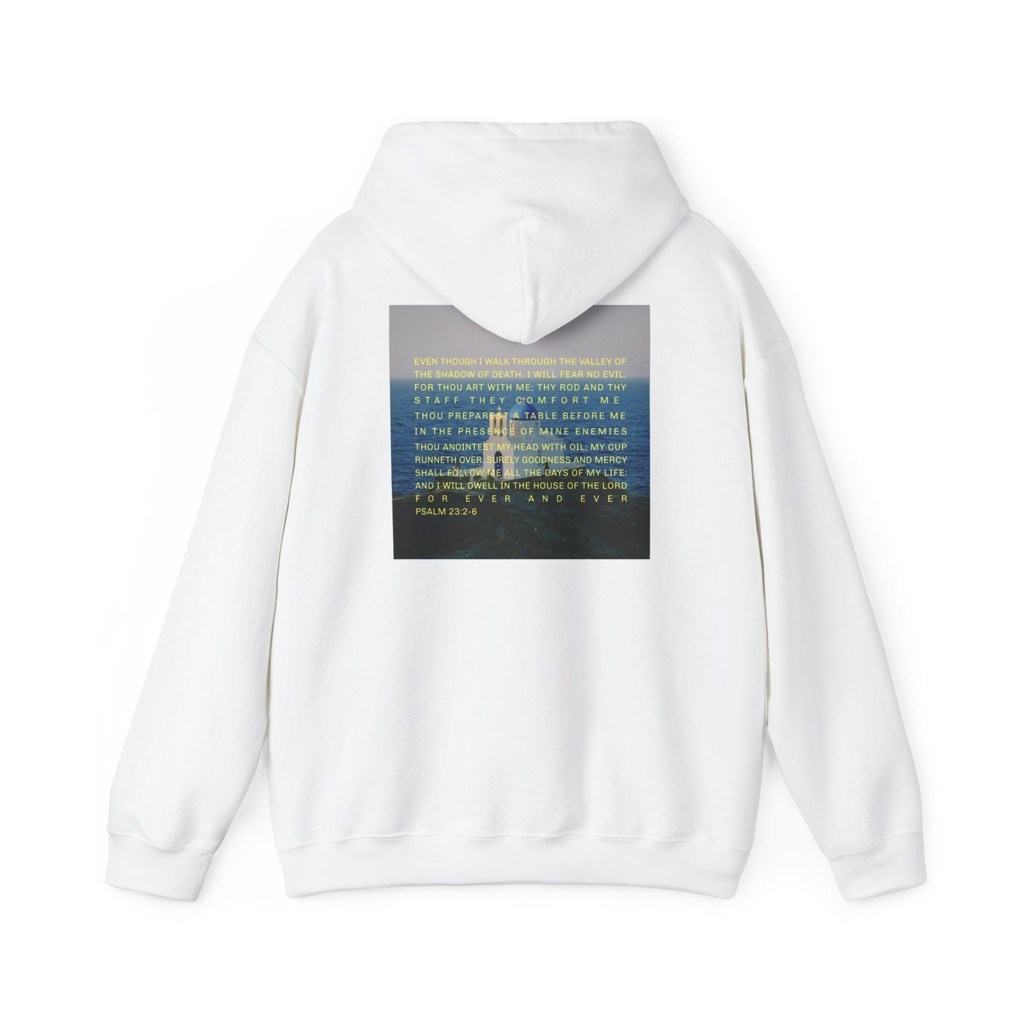 Psalm 23 Bible Quote Hoodie